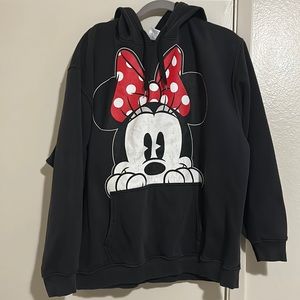Disney Minnie Mouse Hoodie Black